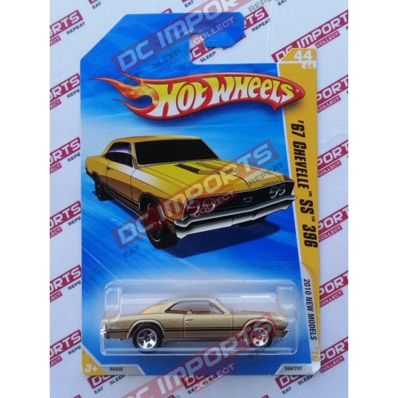 Hot Wheels '67 Chevelle SS 396 2010 New Models Gold 