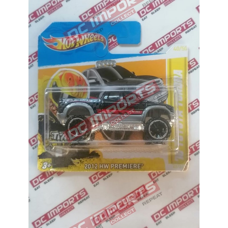 Hot Wheels 2012 New Models 40/50 10 Toyota Tundra 40/247 Scan and Track Card 